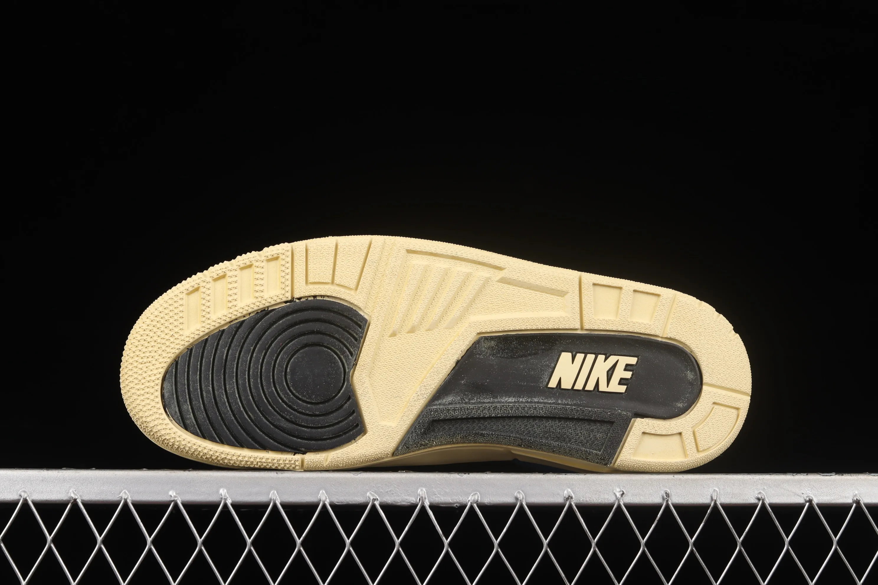 All categories Air Jordan Jordan series basketball shoes Air Jordan 3 Fragment Design x Air Jordan 3 AJ3 Joe 3 Hiroshi Fujiwara white black blue Lightning joint DA3595-100